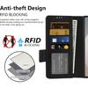 Vofolen for Samsung Galaxy Z Fold 6 Case with Card Holder & S Pen Holder, PU Leather Flip Case with Magnetic Clasp Kickstand Heavy Duty Rugged Wallet