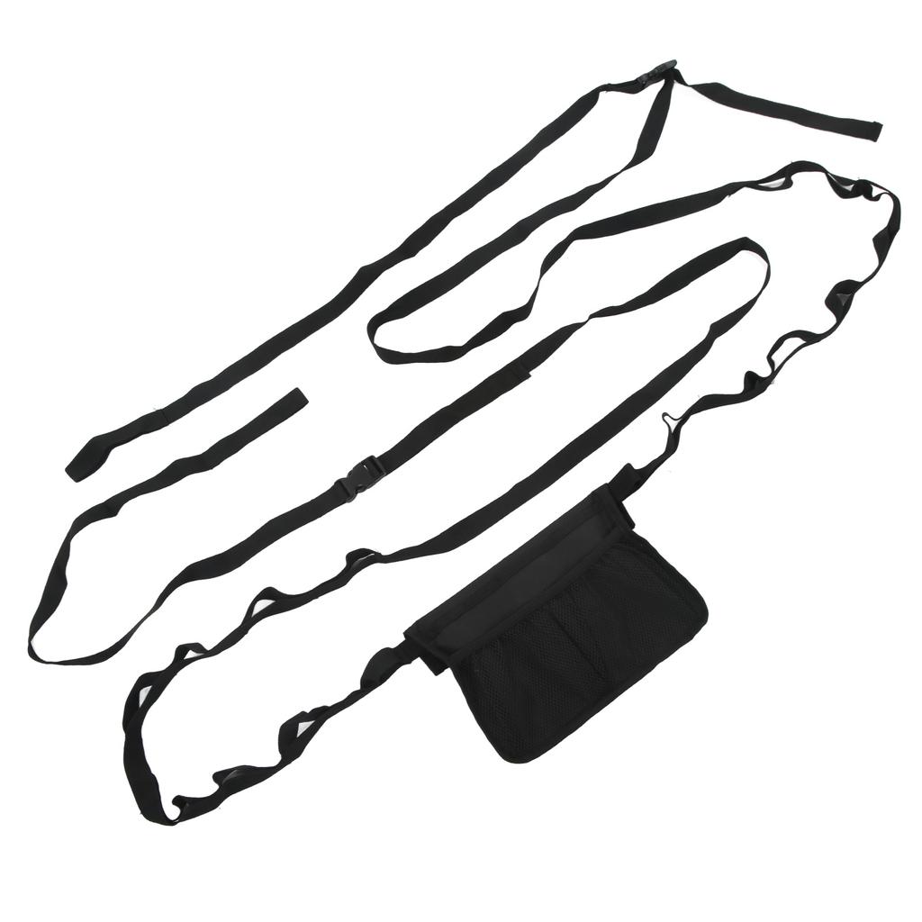 Outdoor Zelt Camping Wäscheleine Wasserdicht Tragbar Camping Lanyard mit 8 Karabiner für Angeln