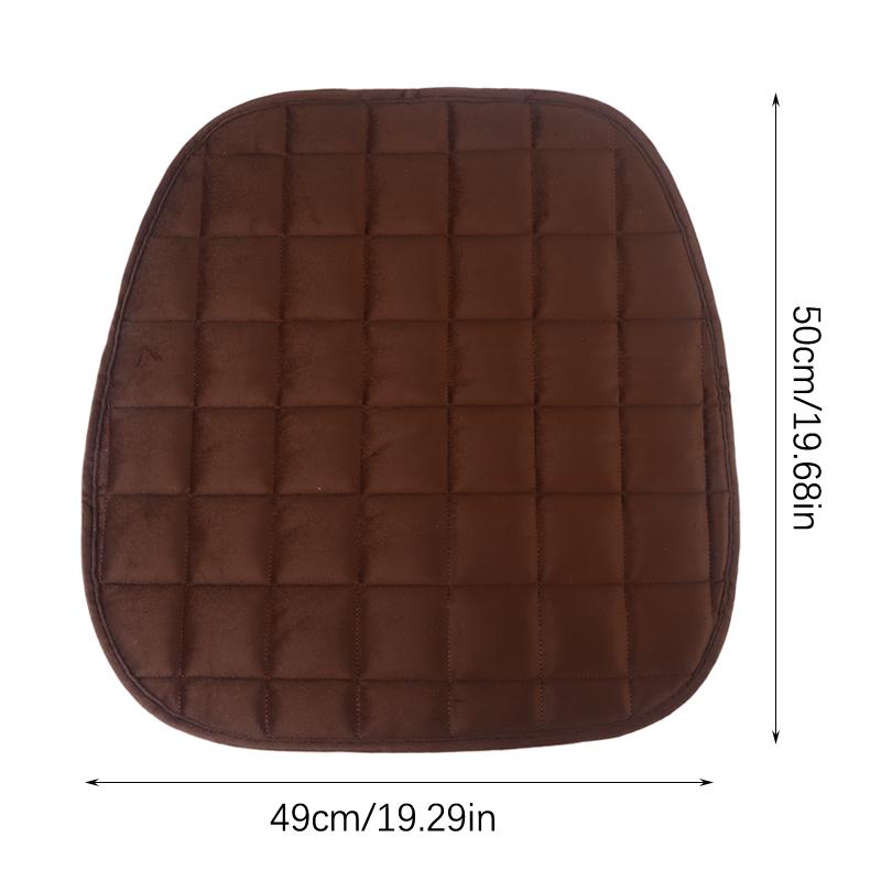 Universal Winter Warm Car Seat Cover Cushion Anti-Slip Front Chair Seat Breathable Pad Car Seat Protector Seats Covers For Cars