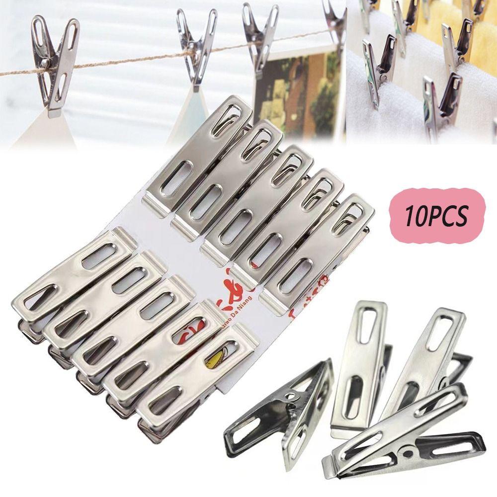 

Аксессуары для ванной комнаты, прищепки для одежды, органайзер для хранения из нержавеющей стали, уплотнительный зажим для дома и быта