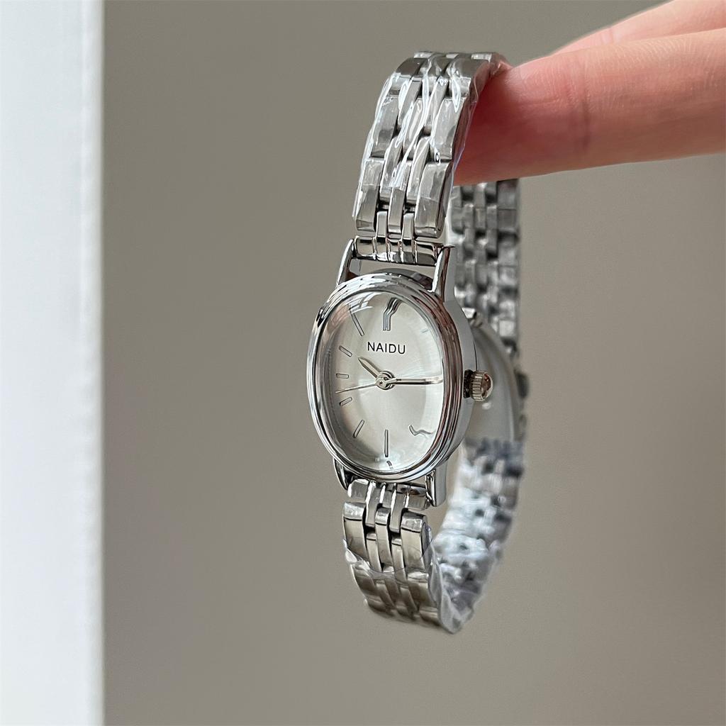 Elliptical dial women's watch strip nail women's watch casual light luxury watch women's watch