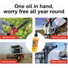 Synthetic Bar & Chain Oil for Chainsaw, Wear-Resistant & Anti-Rust Lubricant for Garden Power Tools, Hedge Trimmers