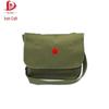 Vintage Militärgrön Kanvas Axelväska