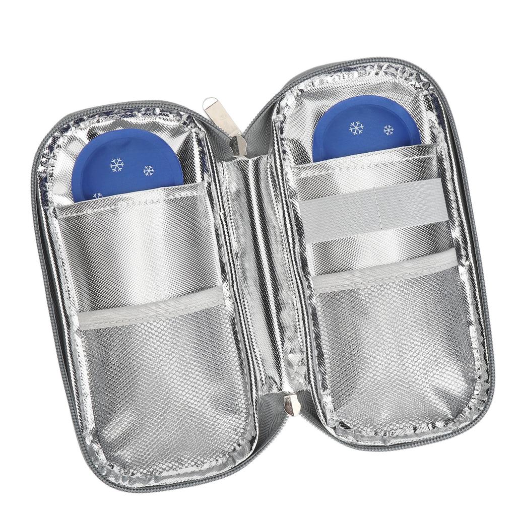 Insulin Cooler Bag Portable Lightweight Improved Insulation Convenient for Insulin Pen Glucose Monitor