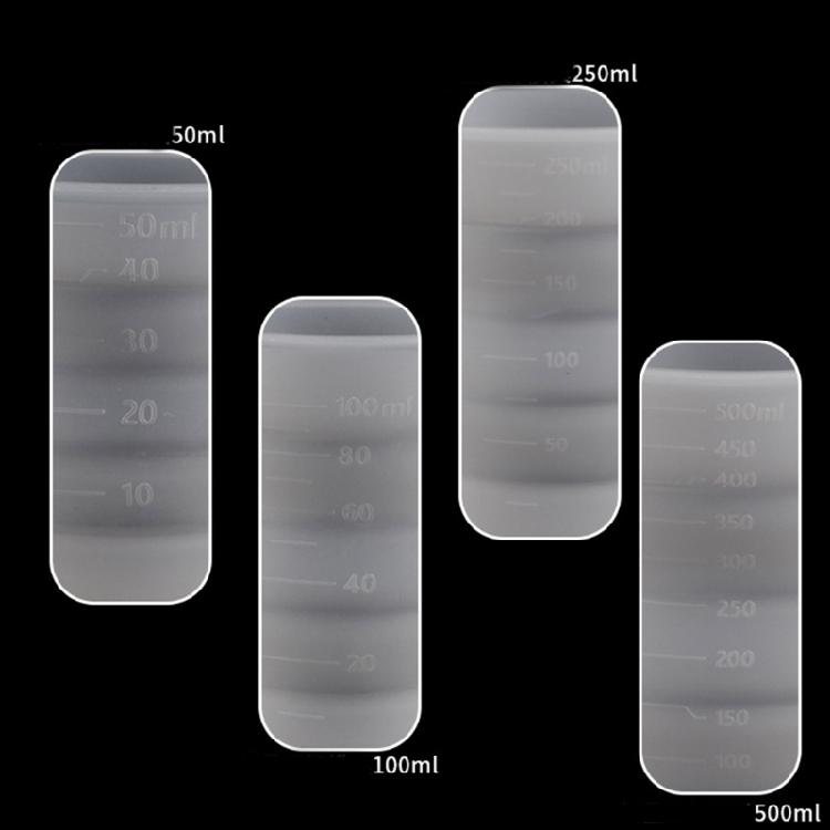 Flexible Liquid Measurer Container Mold Silicone Measuring Cup Molds Non-stick