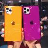 Creative square iPhone17 protective case, fluorescent color TPU Apple XsMax16promax mobile phone case, suitable for 15.