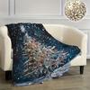Cozy Christmas Tree Flannel Throw, Perfect Gift for Friends Family, Soft All-Season Comfort for Couch Bed Office