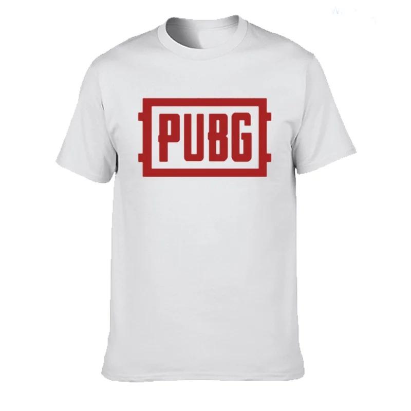 Trička Krátký Rukáv Kulatý Výstřih Nové Tričko pro Muže Fanoušci Her Dárek Přítel Dárek Tištěné Bavlna PUBG Bavlna Volné TRIČKA Topy