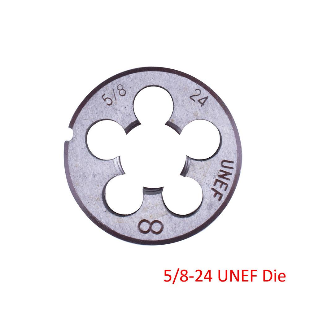 Werkzeuge 5/8\" - 24 GANGschneider UNEF Büchsenmacher Rund 5/8-24 UNEF Hohe Qualität Mündungsgewindeschneiden Neuestes Zuverlässig Nützlich
