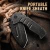 A One-Handed Quick-Opening Folding Knife Made of Stainless Steel, Suitable for Outdoor Camping, Hiking, Fishing