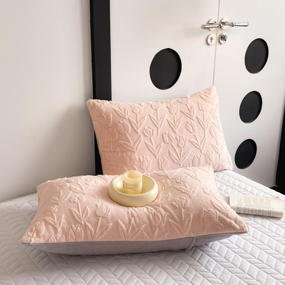 Manta para dormir de terciopelo de conejo de imitación