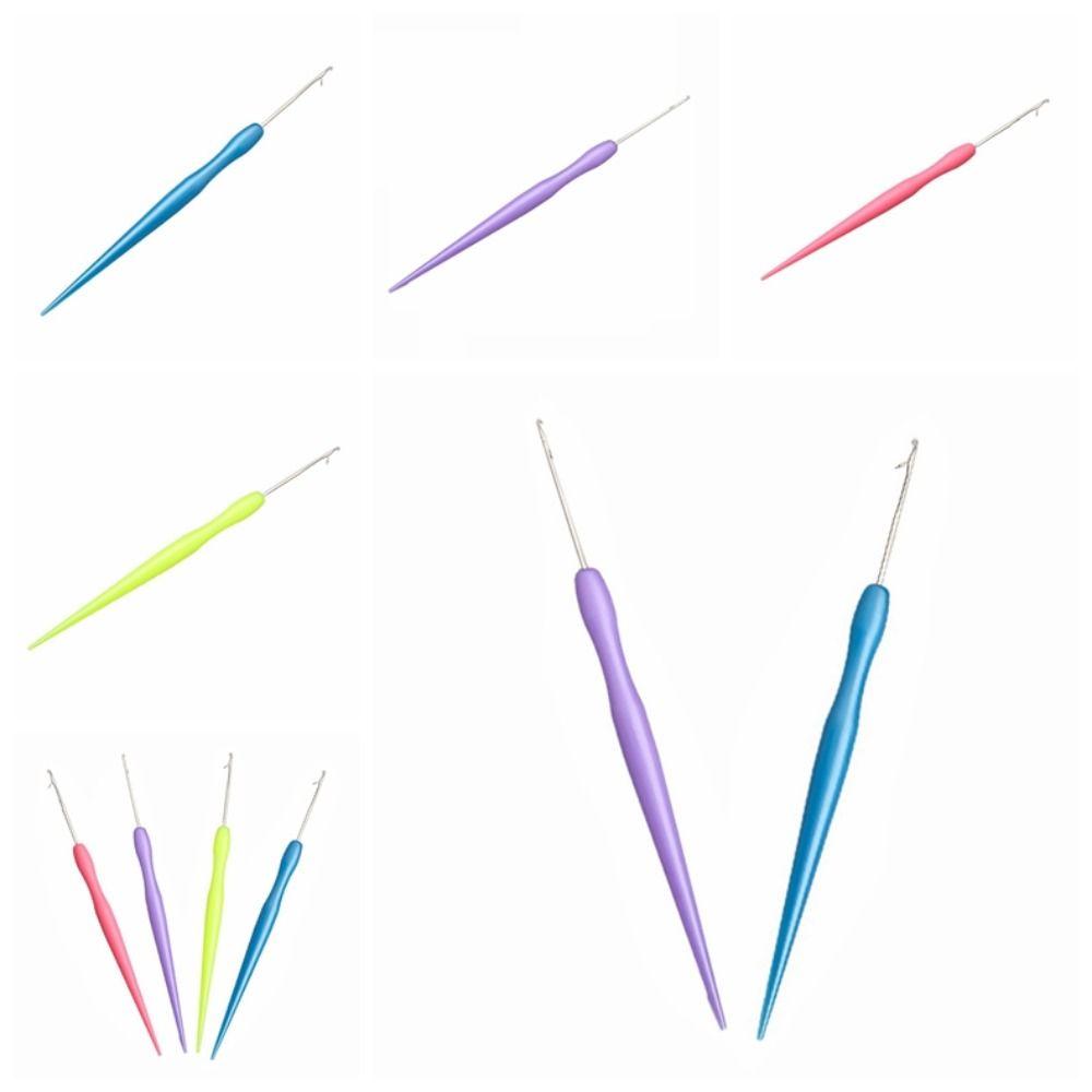 Candy Colors Hook Needles Metal Micro Hook Sewing Tools Crochet Hook DIY