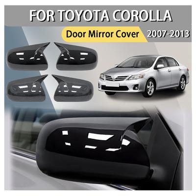 Car Upgrade Decoration Rearview Accessories Bull-Horn Door Mirror Cover For Toyota Corolla 2007 2008 2009 2010 2011 2012 2013