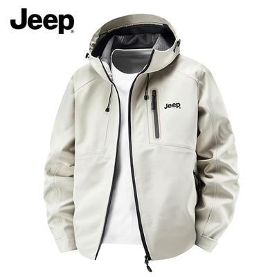 Men's Windproof Warm Soft Shell Outdoor Jacket