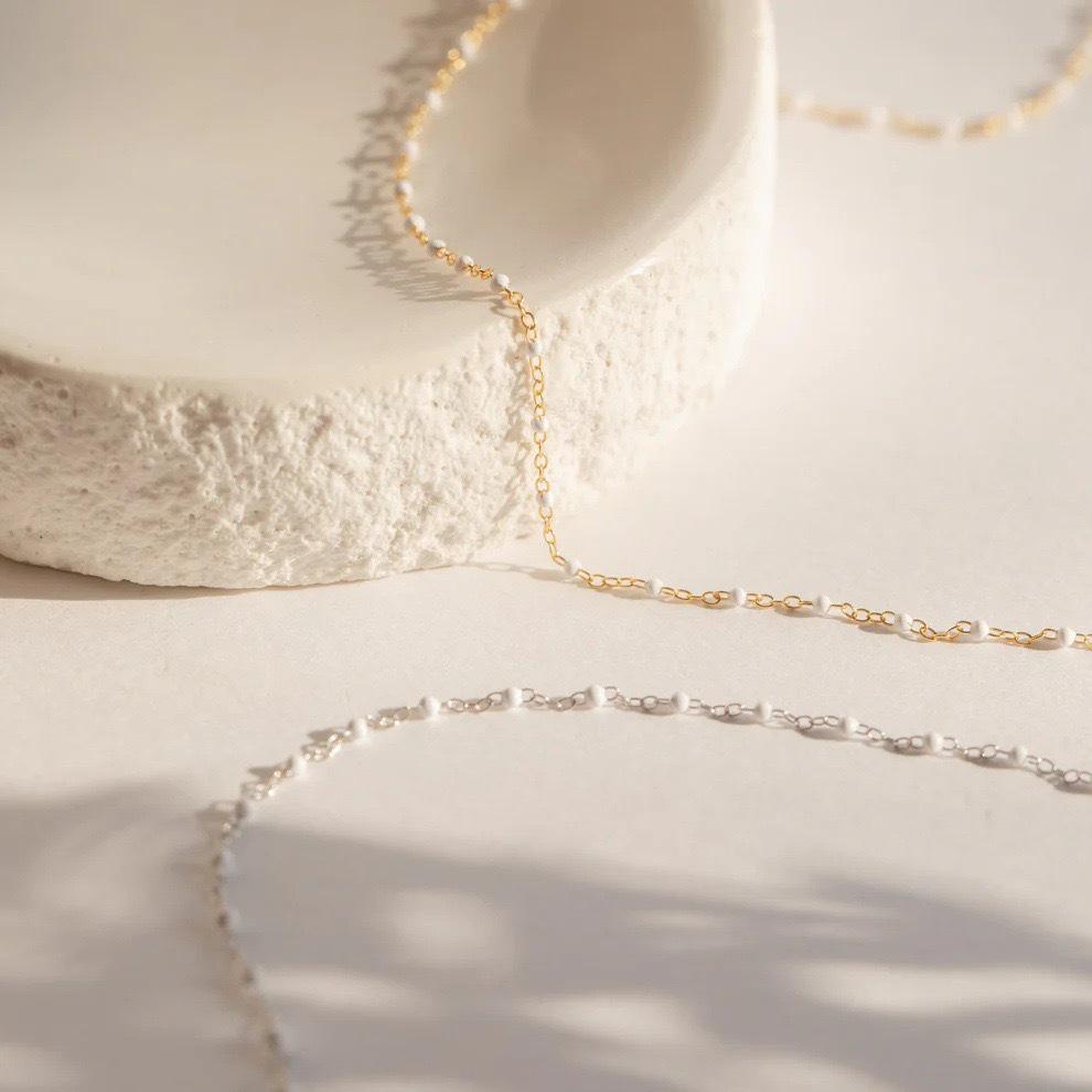 Colorful S925 Sterling Silver Drip Oil Necklace - High-End Fashion Clavicle Chain for Women, European & American Style