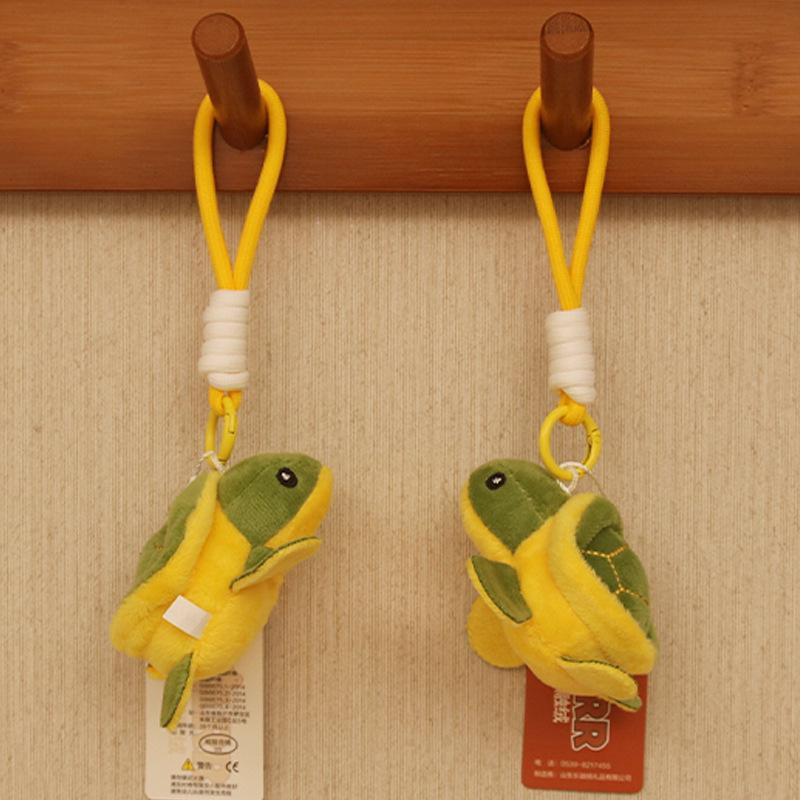 4-inch Creative Cartoon Plush Doll Keychain - Cute Claw Machine Toy & Gift for Girls