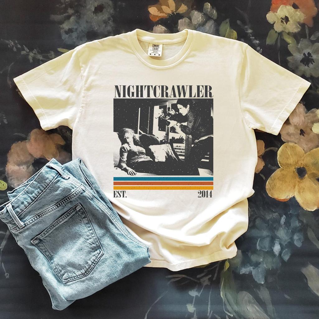 Nightcrawler Movie T-Shirt and kids tshirt, Retro Film Shirt and kids tshirt, Comfort Colors Unisex T-Shirt and kids tshirt