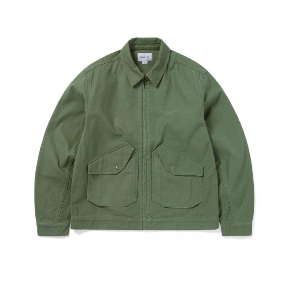 Thisisneverthat Washed Work Jacket Green S