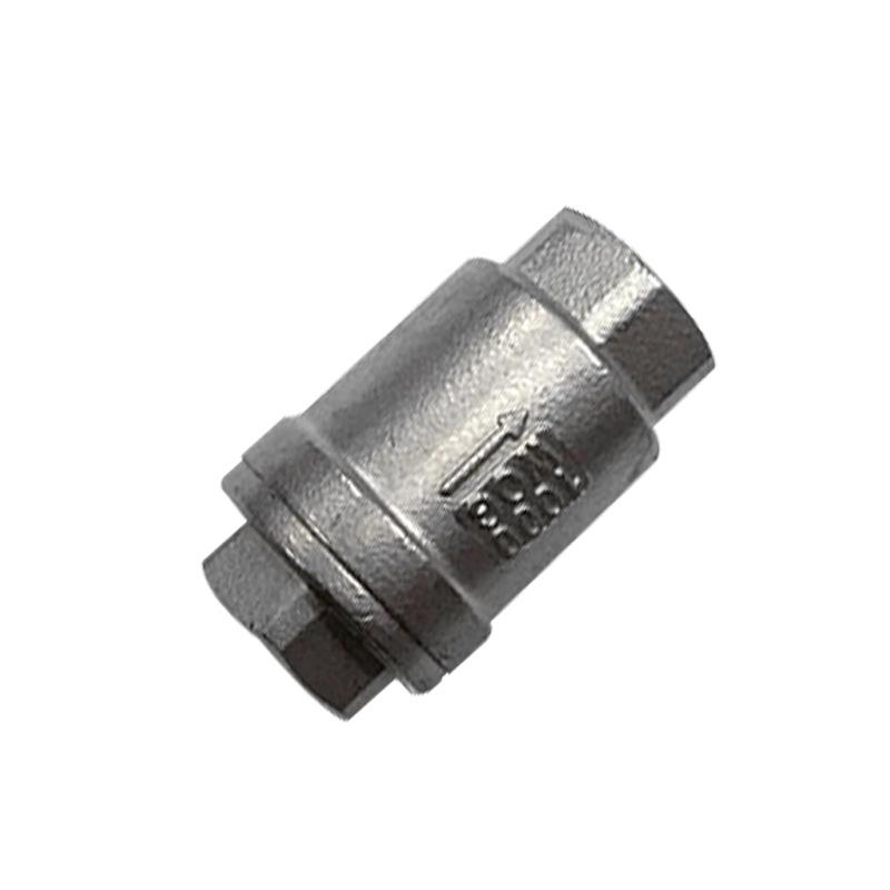 304 Stainless Steel Lift Check Valve, H12W-16P, Threaded, Soft Seal, Unidirectional.
