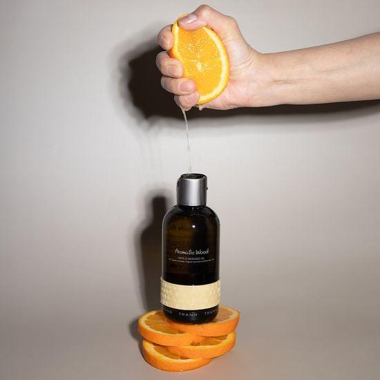 Tan Aromatic Wood Bath & Massage Oil 295ml
