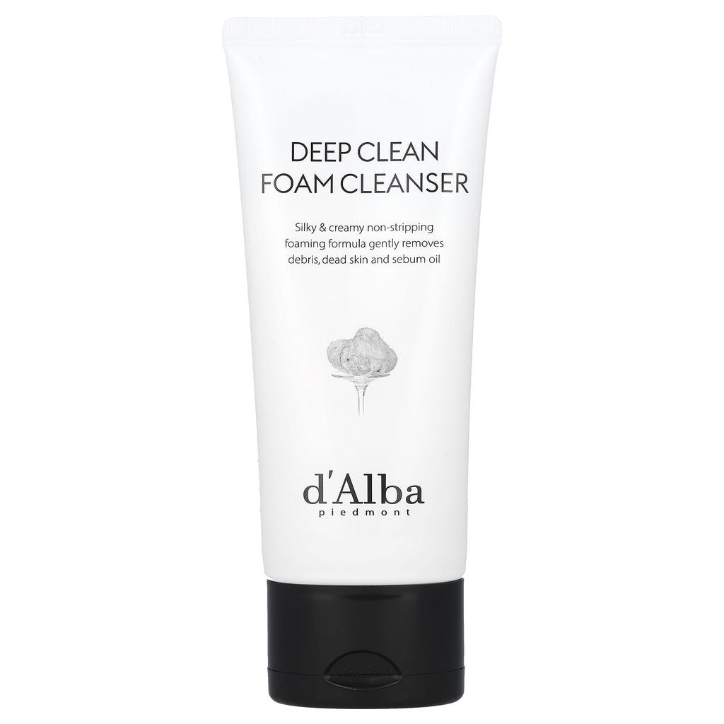 d'Alba Deep Clean Foam Cleanser, White Truffle, 80Ml(2.70Fl Oz)