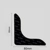 High Viscosity U-Shape & L-Shape PU Carpet Anti-Slip Traceless Stickers