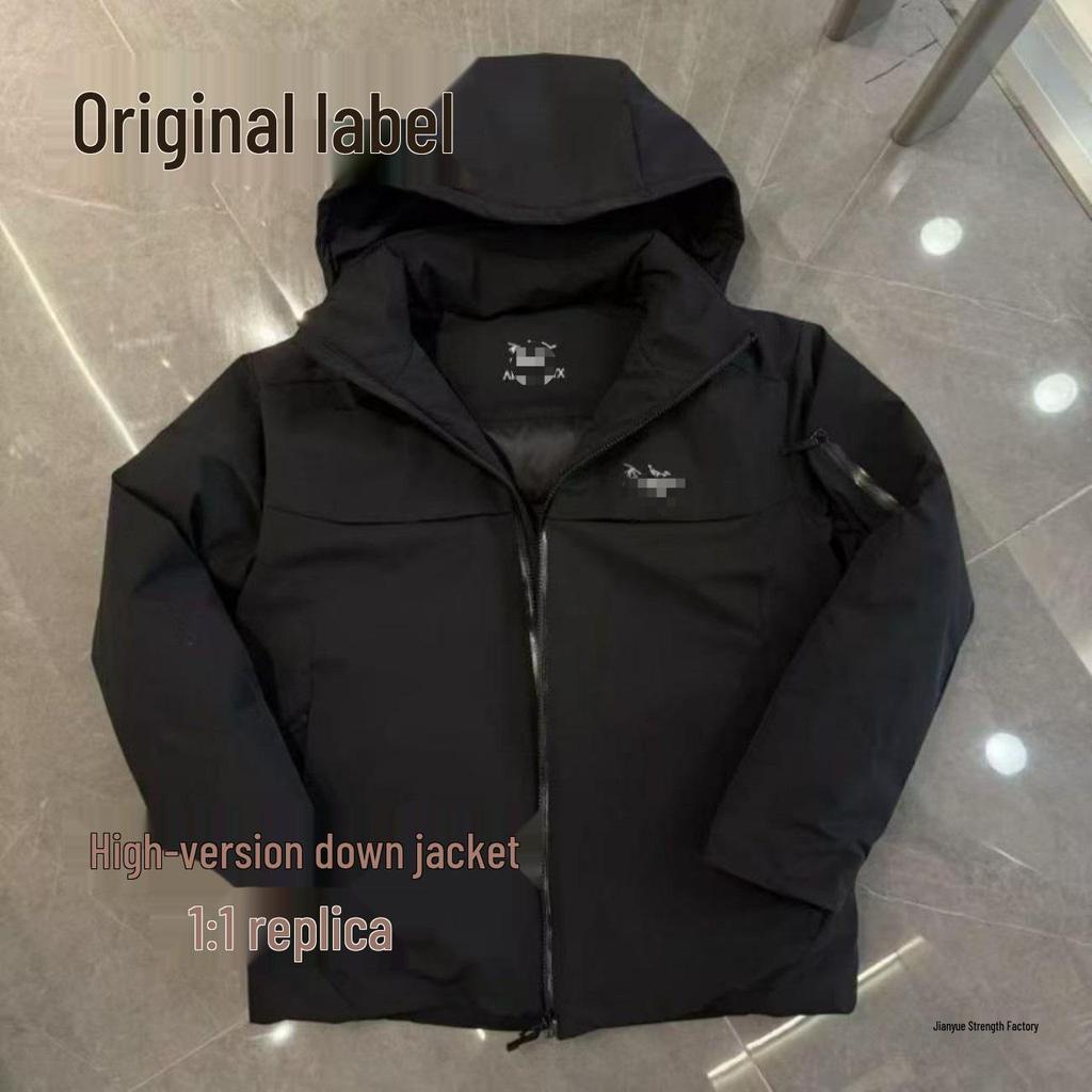 Vysoce kvalitní zimní lehká péřová bunda pro venkovní použití - Větruodolná, voděodolná, teplá a trendy pro muže i ženy