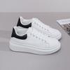 Little White Shoes Female Couple Model Student Korean Version 2025 Spring and Autumn Women's Shoes Heightening Sports Shoes Thick Baseplate