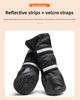 Rainproof Dog Shoes Medium and Large Dog Water Shoes Full Waterproof High Tube Rain  Non-slip and Wear-resistant Pet Shoes