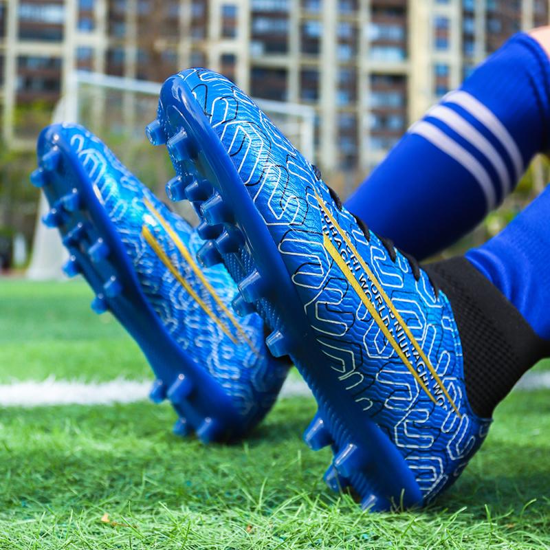 Мужские футбольные бутсы большого размера с длинным гвоздем — фото 14