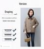 Mom's 2024 Fashionable Winter Cotton Coat for Middle-aged Women - Loose, Lightweight, and Padded Jacket