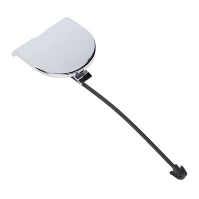 Rear Bumper Tow Hook Eye Cover 735455393 Impact Resistant Chrome Car Bumper Towing Eye Cap for Vehicle