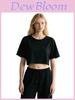 Cotton Short Sleeve T Shirt For Women With Print Streetwear Summer