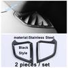 Black Car Glass Switch / Door Handle Bowl / Glove Box / Air AC Outlet Accessories Cover Trim For Cadillac CT5 CT5-V  - 2024