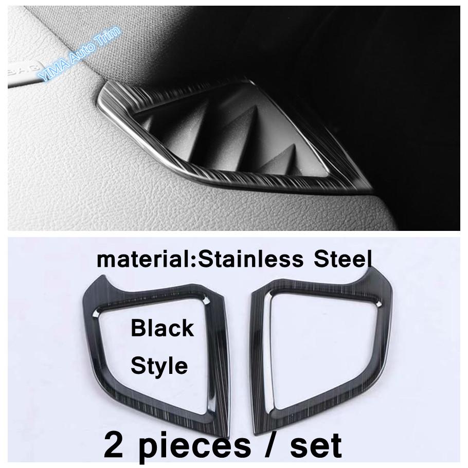 Black Car Glass Switch / Door Handle Bowl / Glove Box / Air AC Outlet Accessories Cover Trim For Cadillac CT5 CT5-V  - 2024