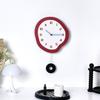 Living Room Pendulum Clock Silent Wall Clocks Creative Swinging Clock Luxury Decorative Quartz Watch Nordic Stylish Decorations