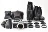 [USED] Olympus OM-2n Silver SLR Film Camera w. Zuiko 28mm 50mm 75-150mm + Winder + Flash, Near Mint, From JAPAN