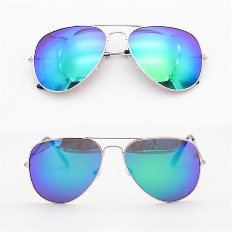 Vintage Sunglasses Men Women Classic Pilot Gradient Mirrored Lens Sun Glasses Sunglass