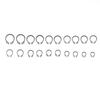 Retaining Ring 100pcs 304 Stainless Steel 8-18mm Assortment