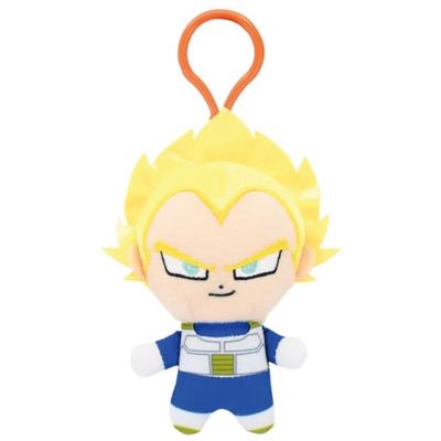 Dragon Ball DAIMA Super Saiyan 2 Vegeta [Mini] Chibi Plüsch Maskottchen mit Plastikhaken