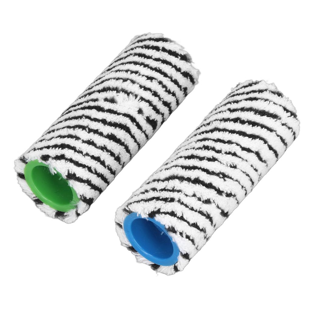 Hard Floor Cleaner Brush Roller Replacement Microfiber Washable Wet Dry Use for Karcher FC3 FC3D