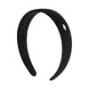 oooho Thin Hair Band - Black Velvet