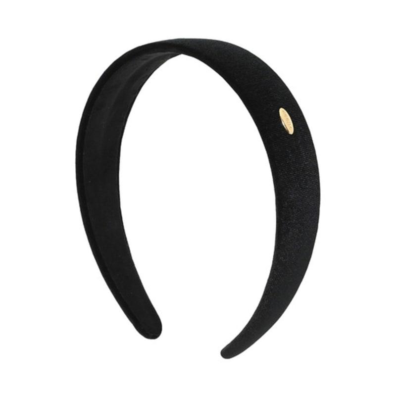 oooho Thin Hair Band - Black Velvet