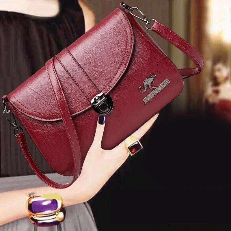 New Fashion Women's Simple Shoulder Shoulder Bag Elegant Straddle Mom's Handbag Ladies Large Capacity Crossbody Bag