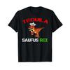 Tyranno Saufus Rex Funny Tequila for Men T Shirt Vintage Washed Designer Clothes Unisex Versati