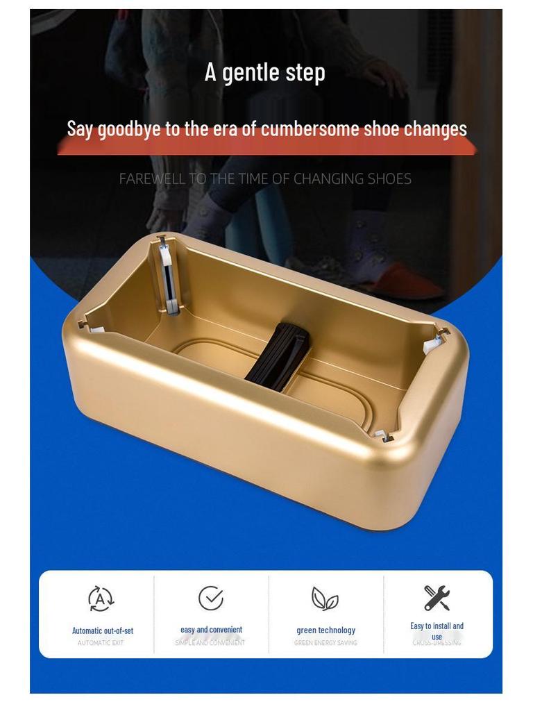 Automatic Shoe Cover Dispenser with Smart, Humanized Design for Home and Office Use