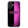 Phone Case - MANIACASE - iPhone 17 - Silicone - Black and Pink - Blackpink Pattern