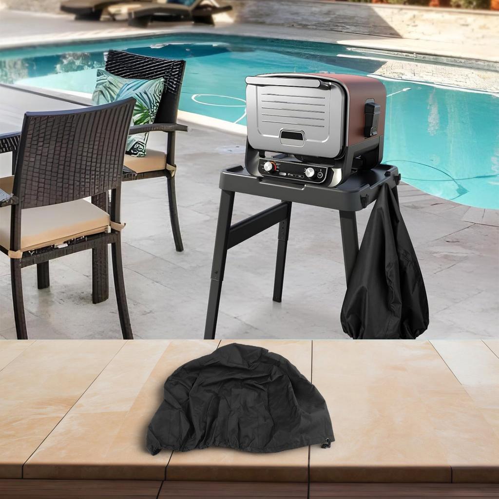 Adjustable Drawstring Outdoor Pizza Oven Cover Compatible with For OO100 101