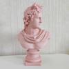 Nordic Resin Bust: David, Venus, Apollo Colored Statue Ornament