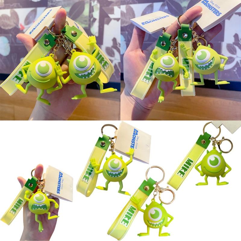 Echter Lizenzierter Michael Serie Schlüsselanhänger Cartoon Großäugiges Kleines Monster Plüsch Taschenanhänger Geschenk Jg-1053